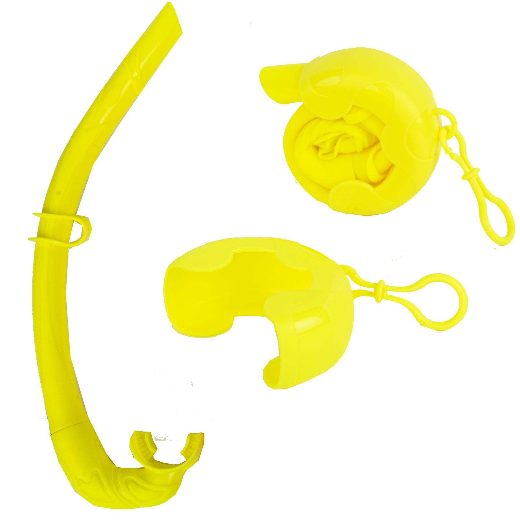 ŞNORKEL TARA  (7 RENK) - KATLANABİLİR SARI